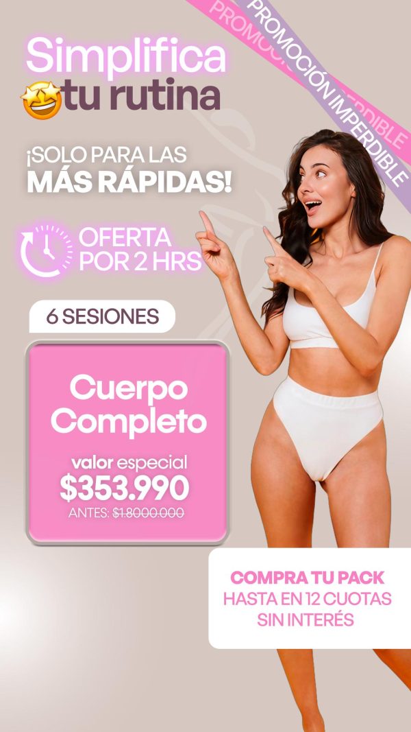 Cuerpo completo 6 sesiones