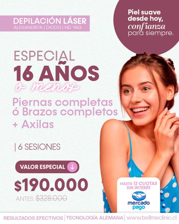 Piernas Completas ó Brazos Completos + Axilas