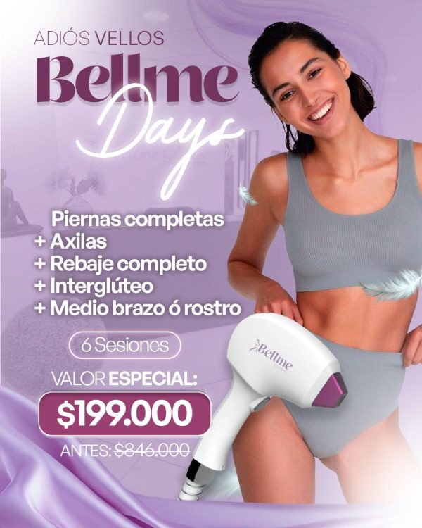 Piernas Completas + Axilas+ Rebaje completo +  Medio brazo ó rostro