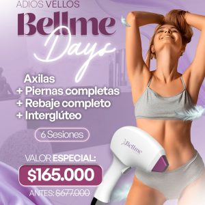 Axilas + Piernas Completas+ Rebaje Completo + Interglúteo