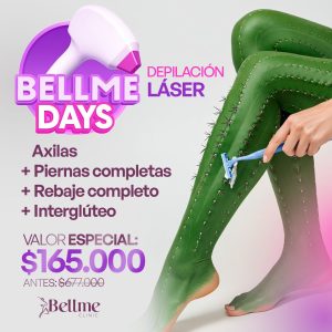 Axilas+Piernas completas+Rebaje completo+Interglúteo