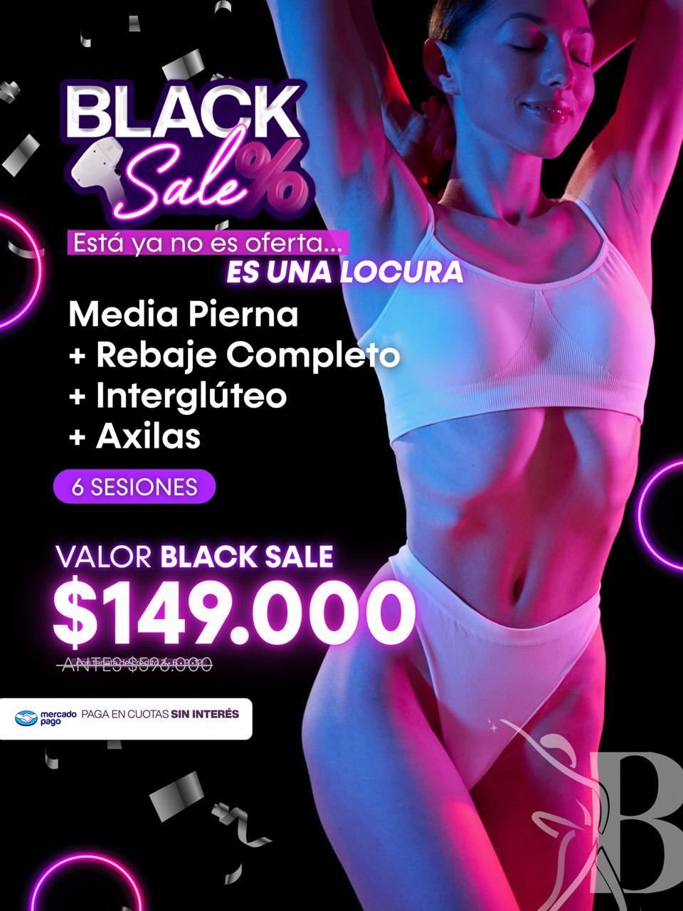 REBAJE COMPLETO  + MEDIA PIERNAS + AXILAS  + INTERGLÚTEO