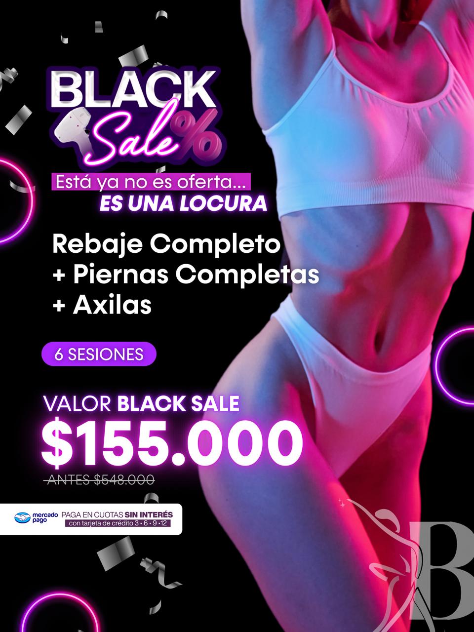 PIERNAS COMPLETAS  + REBAJE COMPLETO  + AXILAS