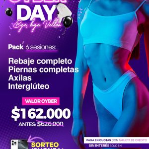 REBAJE COMPLETO + PIERNAS COMPLETAS + AXILAS + INTERGLUTEO