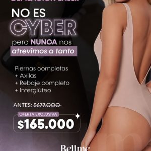 Piernas completas + Axilas + Rebaje completo + Intergluteos